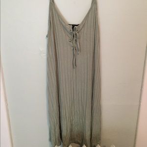 Short and casual sage dress - never worn!